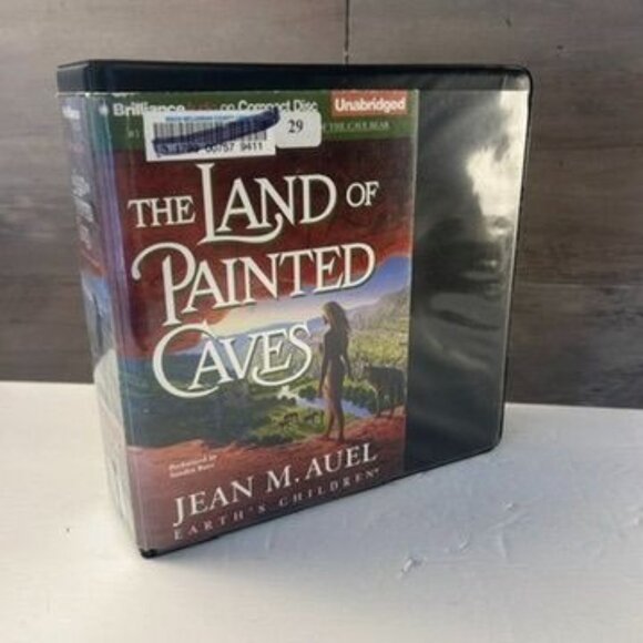 The Land Of Painted Caves Jean M Auel Audiobook CD Unabridged Brilliance Audio - Picture 3 of 5